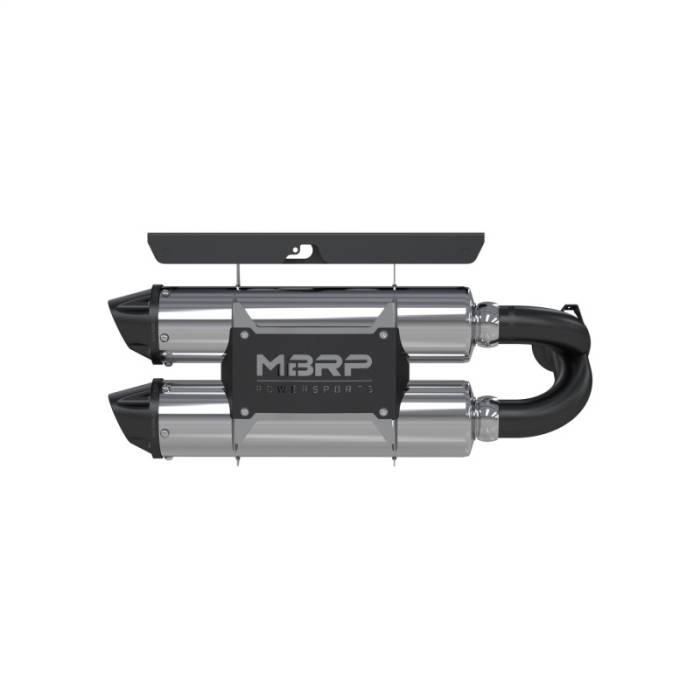 MBRP - MBRP 2014 Polaris RZR XP 1000 Stacked Dual Slip-On Performance Series Exhaust - AT-9516PT