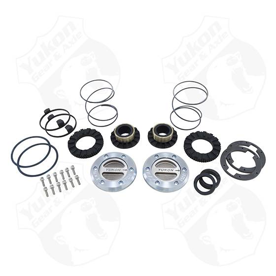 Yukon Gear & Axle - Yukon Gear Hardcore Locking Hub Set For Dana 60 / 30 Spline. 99-04 Ford - YHC70004