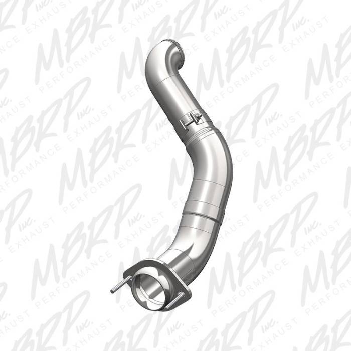 MBRP - MBRP 11-15 Ford 6.7L Powerstroke (Cab & Chassis Only) 4in Turbo Down-Pipe Aluminized - FALCA459