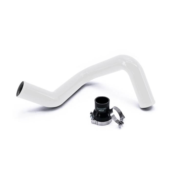 HSP Diesel - HSP Diesel 2003-2004 Chevrolet / GMC Cold Side Tube - Factory Style Polar White - 105-HSP-W