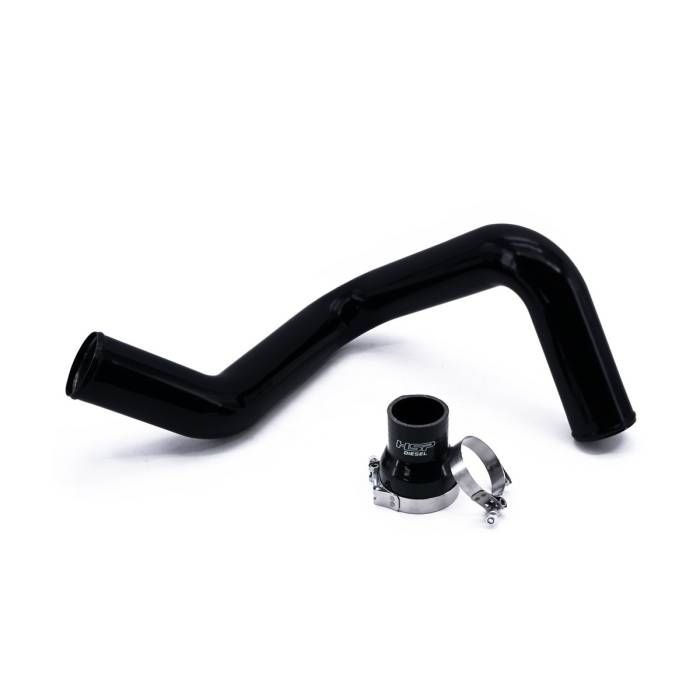 HSP Diesel - HSP Diesel 2003-2004 Chevrolet / GMC Cold Side Tube - Factory Style Silk Satin Black - 105-HSP-SB