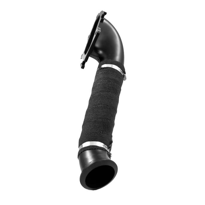 MBRP - MBRP 01-04 Chev/GMC 6.6L Duramax 3in Turbo Down Pipe Black - GM8425