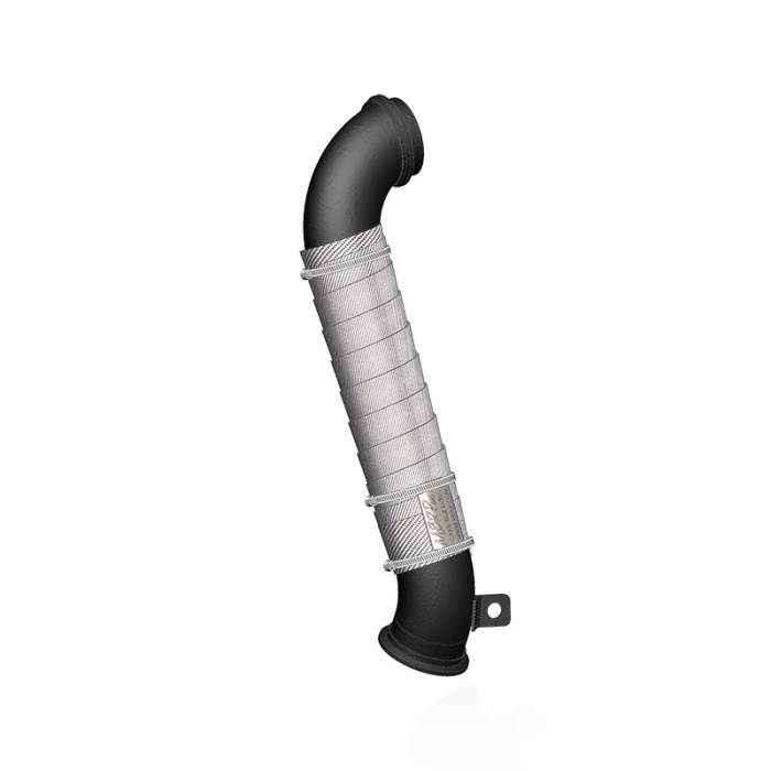 MBRP - MBRP 04.5-2010 Chev/GMC 6.6L Duramax Black 3in Down Pipe - GMCA424