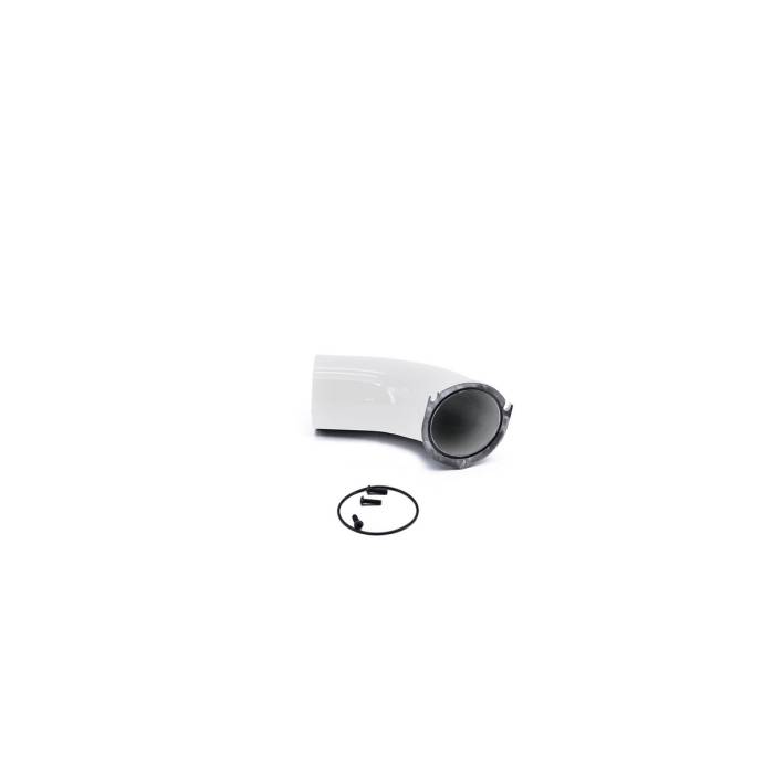 HSP Diesel - HSP Diesel 2001-2004 Chevrolet / GMC Stock Turbo Inlet Horn Polar White - 103-HSP-W