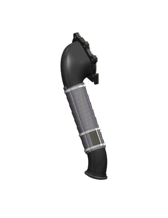 MBRP - MBRP 01-04 Chev/GMC 6.6L Duramax 3in Black Turbo Down Pipe - GMCA425