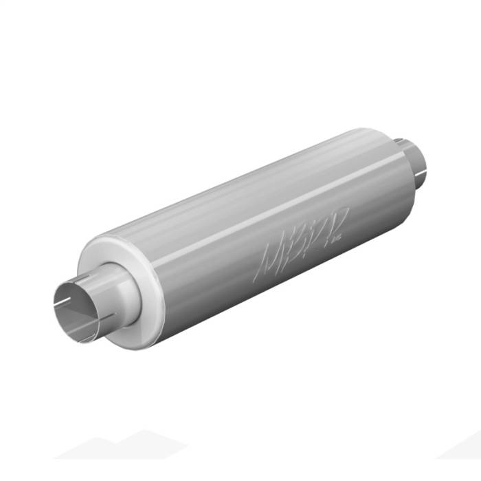 MBRP - MBRP Universal 3in ID Inlet/Outlet 26in Single AL Mild Tone Muffler (NO DROPSHIP) - GP120809