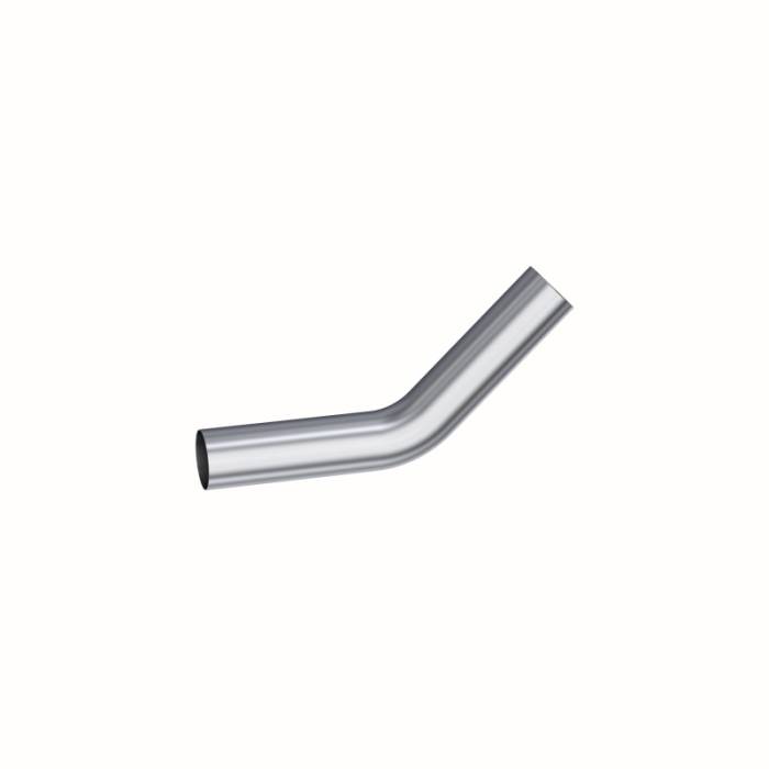MBRP - MBRP Universal 4in - 45 Deg Bend 12in Legs Aluminized Steel (NO DROPSHIP) - MB2016