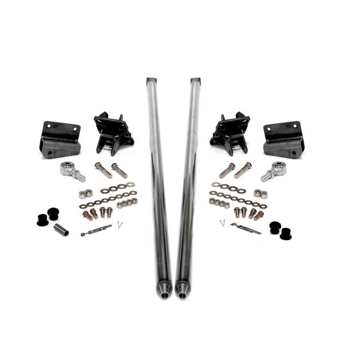 HSP Diesel - HSP Diesel 2001-2010 Chevrolet / GMC 70 inch Bolt On Traction Bars 3.5 inch Axle Diameter Raw - 035-2-HSP-RAW