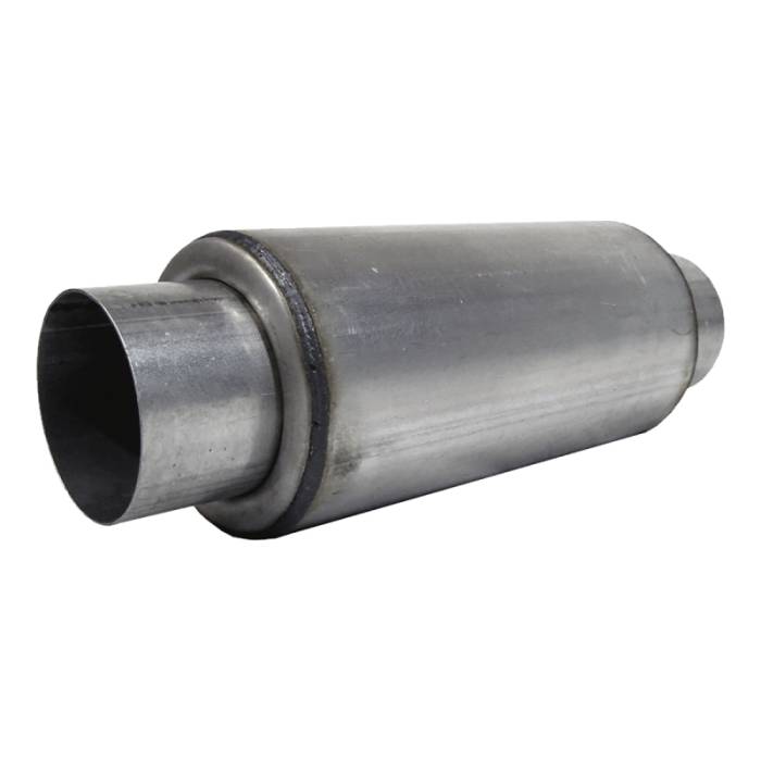 MBRP - MBRP Universal Resonator 4 Inlet /Outlet 12 Body 18 Overall T304 - R1009