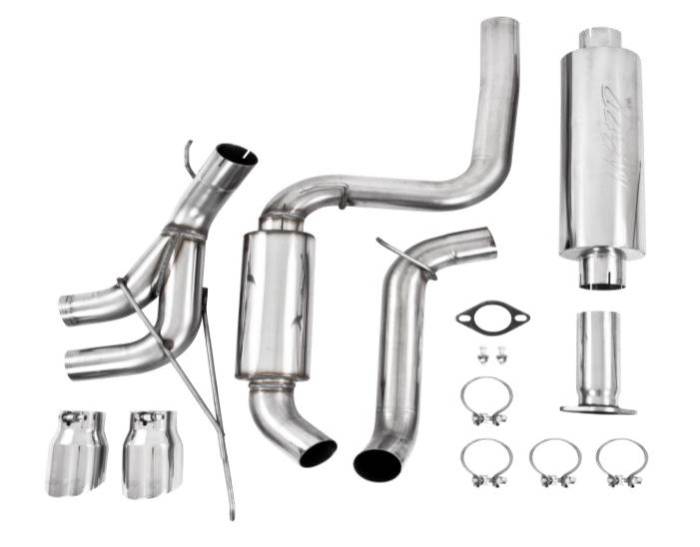 MBRP - MBRP 13-14 Ford Focus ST 2.0L EcoBoost Dual Center Outlet T304 3in Cat Back - S4200304