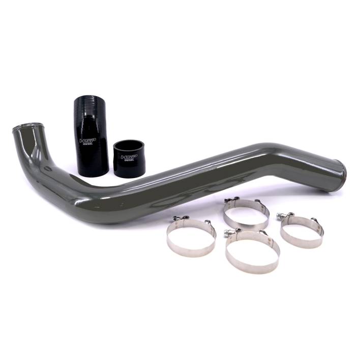 HSP Diesel - HSP Diesel 2017-2019 Chevrolet / GMC L5P Hot Side Tube Kingsport Grey - 600-1-HSP-DG