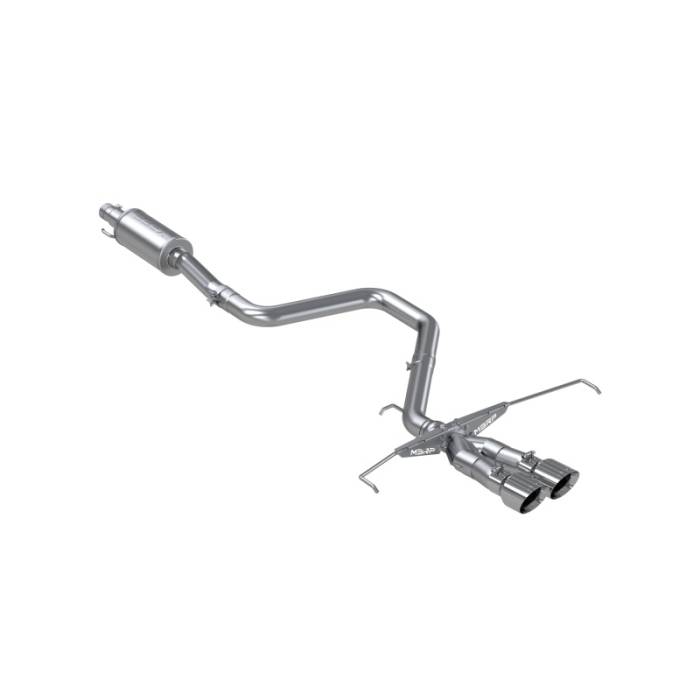 MBRP - MBRP 2019+ MBRP Hyundai Veloster Turbo Cat Back - Aluminized - S4705AL