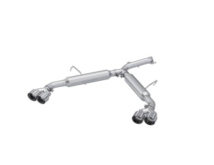 MBRP - MBRP 22-24 Kia Forte GT Armor Lite AL Steel 2.5in Axle Back Exhaust w/ SS Quad Tips - S4711AL
