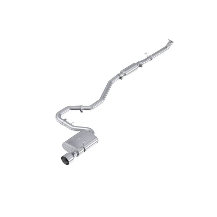 MBRP - MBRP 22-26 Honda Civic Sport 3in OD Cat Back Single Rear Exit - AL - S4905AL