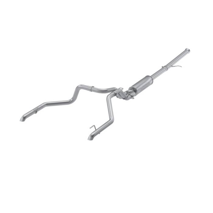 MBRP - MBRP 22-23 Chevrolet/ GMC 1500 Silverado/ Sierra ZR2/AT4X 6.2L 2.5in Turn Down 3in Cat Back Exhaust - S5006304