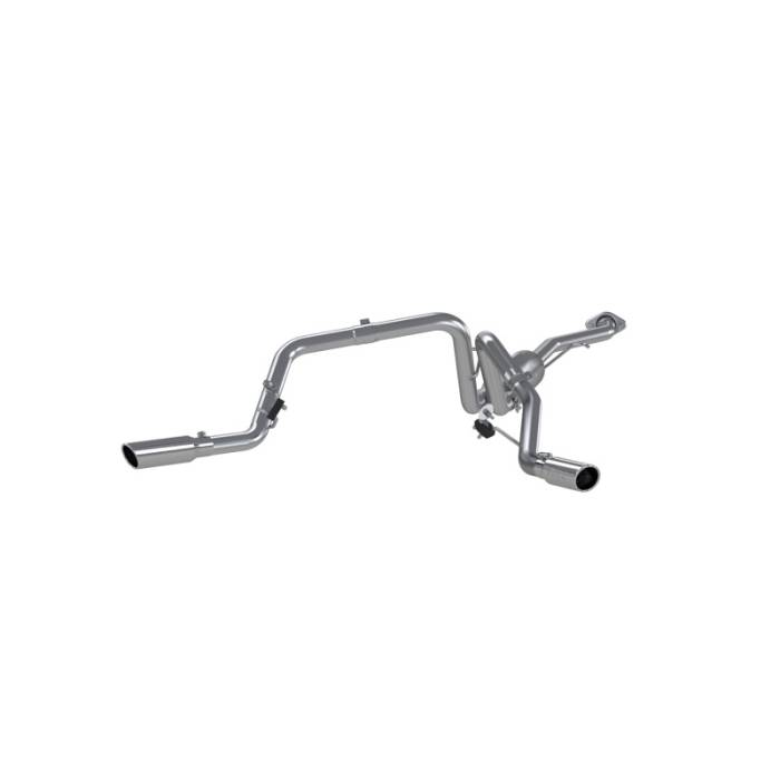 MBRP - MBRP 2003-2007 Chev/GMC 1500 Classic 4.8/5.3L EC/CC-SB Cat Back Dual Split Side - S5018AL