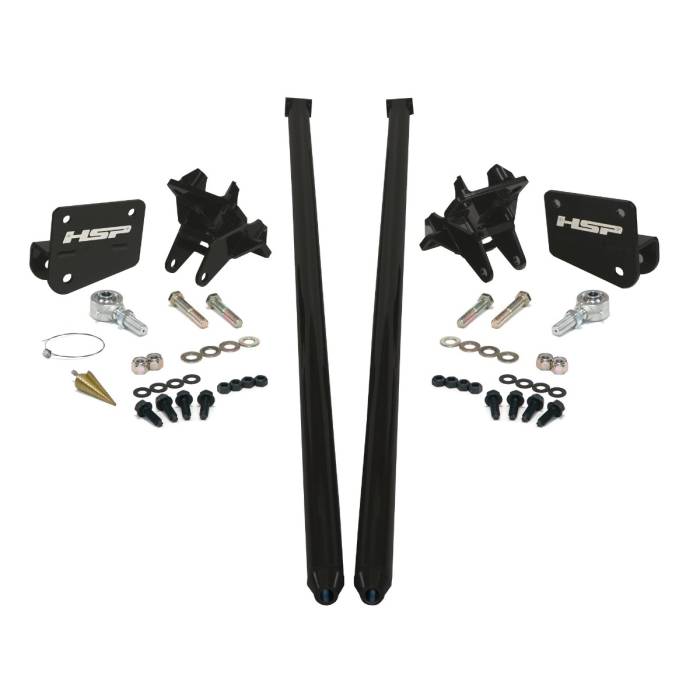 HSP Diesel - HSP Diesel HSP Traction Bars For 2017.5-2022 Ford Powerstroke 6.7 Liter F350 SRW Regular Cab Long Bed Kingsport Grey - P-435-4-1-DG