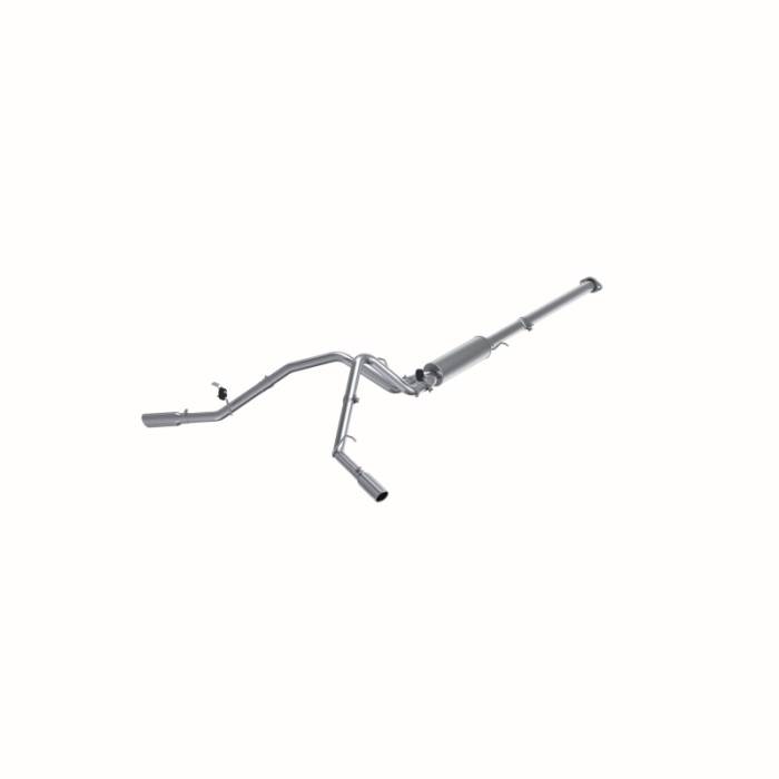 MBRP - MBRP 2007-2008 Chev/GMC 1500 (Next Gen.) CC EC (excl. 8 bed) 4.8/5.3L/6.0L Cat Back Dual Split - S5038AL