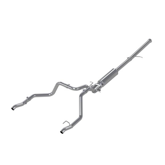 MBRP - MBRP 19-Up Chevy Silverado 1500 6.2L 2.5in Catback Dual Rear Exit Aluminized - S5065AL