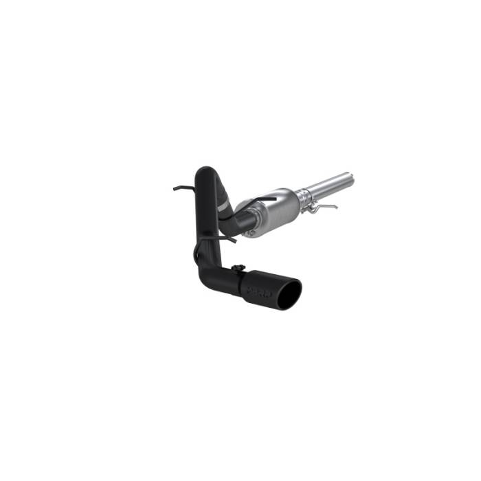 MBRP - MBRP 14-17 Chevrolet Silverado 1500 4.3/5.3L 3in Cat Back Single Side Exit Black Exhaust - S5080BLK