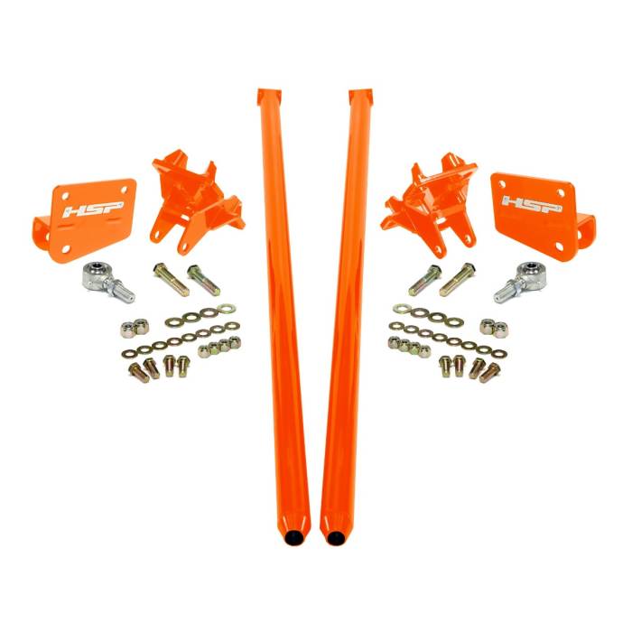 HSP Diesel - HSP Diesel HSP Traction Bars For 2017.5-2022 Ford Powerstroke 6.7 Liter F250 Regular Cab Long Bed-M&M Orange - P-435-3-1-HSP-O