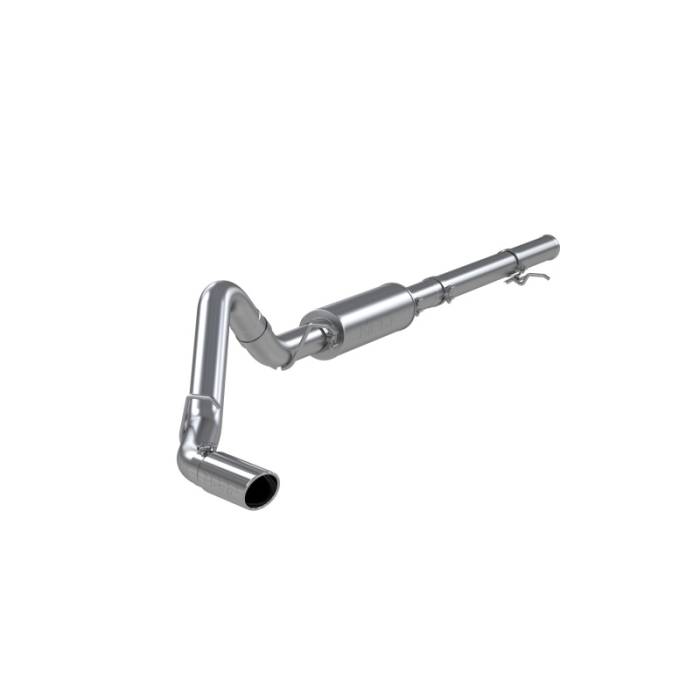 MBRP - MBRP 2014 Chevy/GMC 1500 Silverado/Sierra 6.2L V8 Aluminum 3.5in C/B Single Side Exit Exhaust - S5086AL