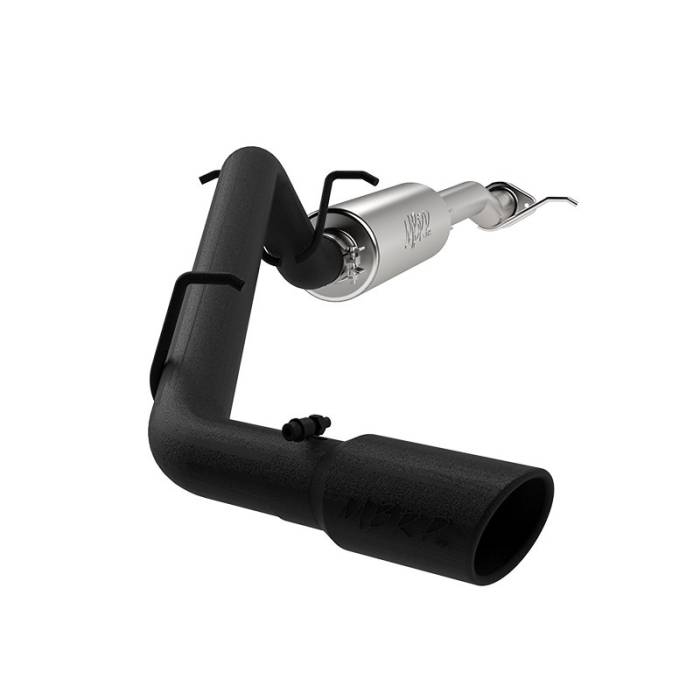 MBRP - MBRP 2015 Chevy/GMC Colorado/Canyon 2.5L & 3.6L Black Coated 3in C/B Single Side Exit - S5088BLK