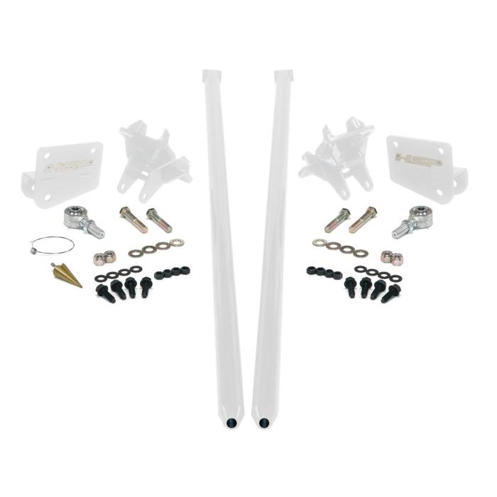 HSP Diesel - HSP Diesel HSP Traction Bars For 2011-2017 Ford Powerstroke 6.7 Liter F350 DRW Extended Cab Short Bed-Polar White - P-435-2-2-HSP-W