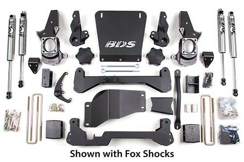 BDS suspension - 2001-2010 7" Chevy / GMC 3/4 Ton Pickup 4WD 2500