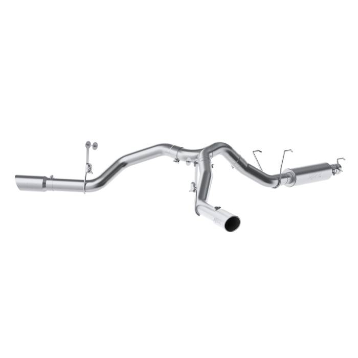 MBRP - MBRP 14-16 Ram 2500 6.4L 4in AL Dual Side Split Outlet Cat Back Exhaust - S5151AL