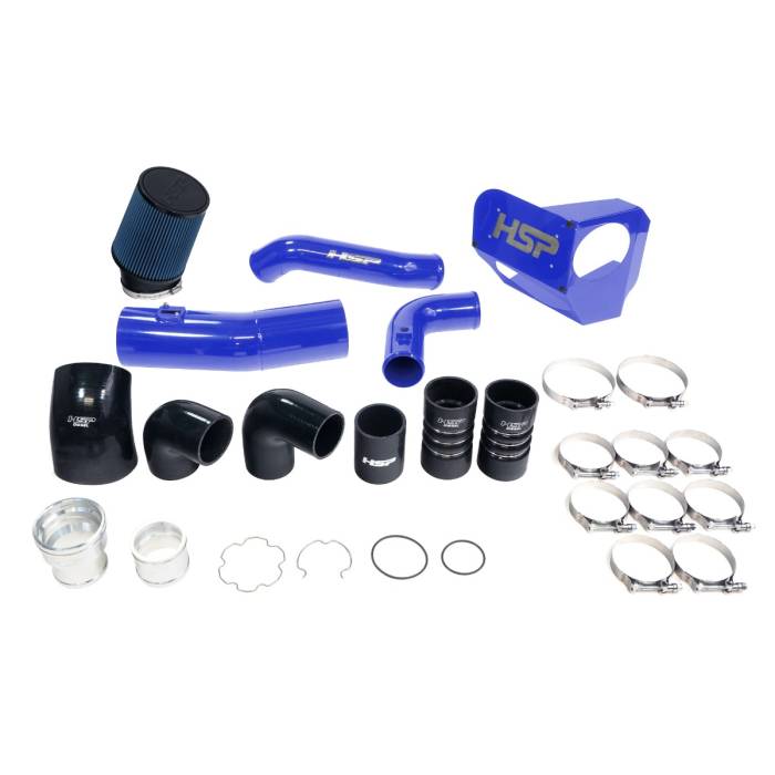 HSP Diesel - HSP Diesel HSP Intake And Intercooler Bundle Kit For 2020-2022 Ford Powerstroke F250/350 6.7 Liter Illusion Blueberry - P-493-3-HSP-CB