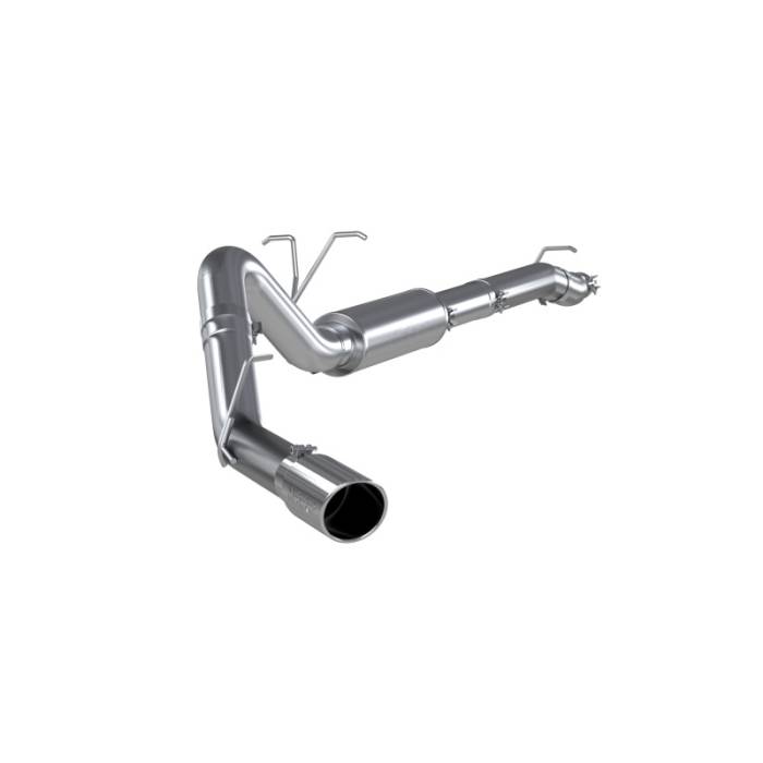 MBRP - MBRP 11-13 Ford F-250/350/450 6.2L V8 Gas 4in Cat Back Single Side Alum Exhaust System - S5246AL