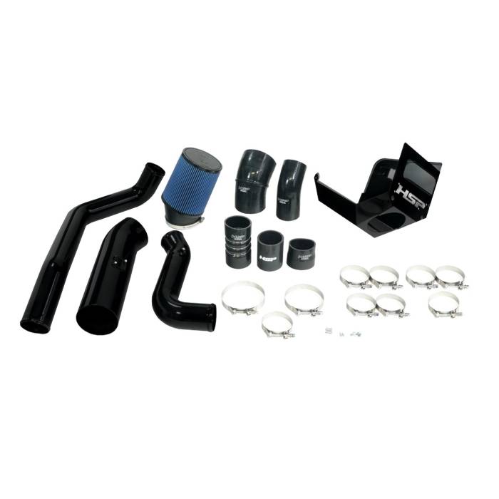 HSP Diesel - HSP Diesel HSP Max Air Flow Bundle Kit For 2017-2019 Silverado/Sierra 2500/3500-Silk Stain Black - D-693-1-HSP-SB