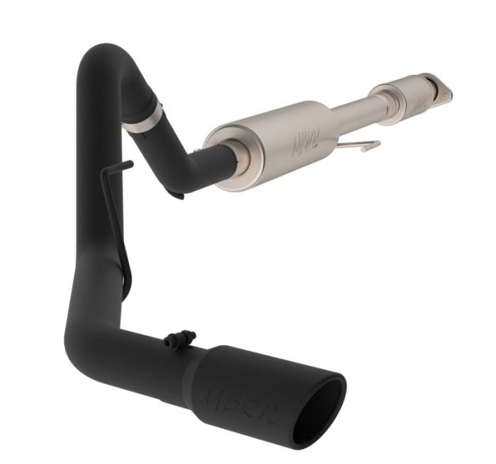 MBRP - MBRP 15-20 Ford F-150 5.0L 3in Cat Back Single Side Exit Black Exhaust System - S5256BLK