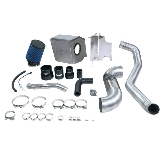 HSP Diesel - HSP Diesel HSP Deluxe No Bridge/Cold Side Bundle Kit For 2015-2016 Silverado/Sierra 2500/3500-RAW - D-594-3-HSP-RAW