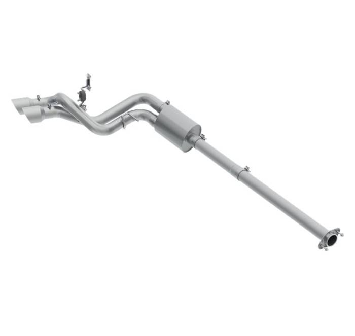 MBRP - MBRP 09-14 Ford F150 T304 Pre-Axle 4.5in OD Tips Dual Outlet 3in Cat Back Exhaust - S5261304