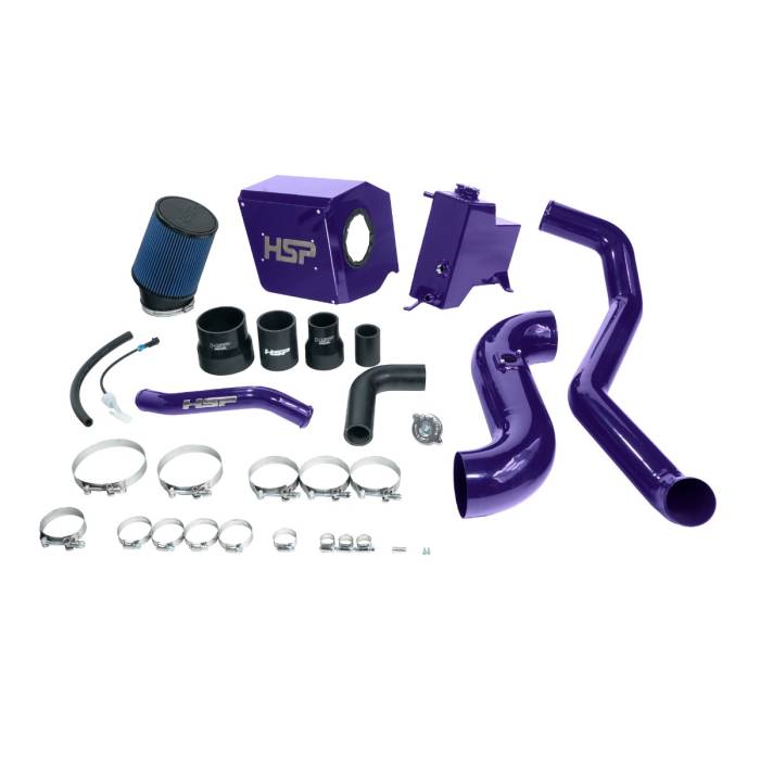 HSP Diesel - HSP Diesel HSP Deluxe No Bridge/Cold Side Bundle Kit For 2011-2012 Silverado/Sierra 2500/3500-Illusion Purple - D-594-1-HSP-CP