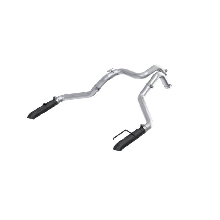MBRP - MBRP 24-25 Ford Ranger Raptor 3.0L 3in Dual Rear Turn-Down Axle Back Exhaust - Armor BLK Tips - S5270BLK