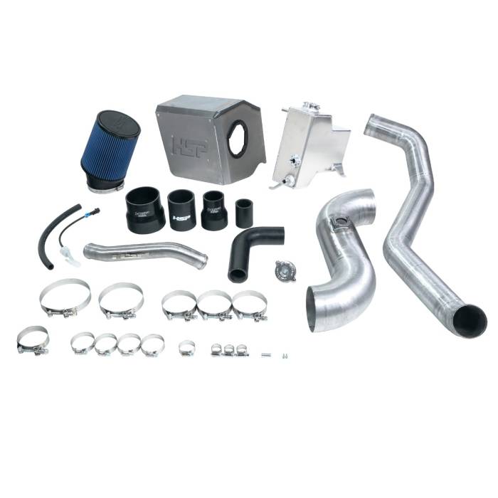 HSP Diesel - HSP Diesel HSP Deluxe No Bridge/Cold Side Bundle Kit For 2011-2012 Silverado/Sierra 2500/3500-RAW - D-594-1-HSP-RAW
