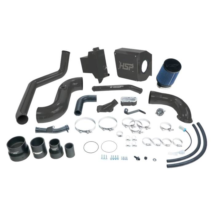 HSP Diesel - HSP Diesel HSP Deluxe No Bridge/Cold Side Bundle Kit For 2006-2007 Silverado/Sierra 2500/3500 Kingsport Grey - D-394-DG