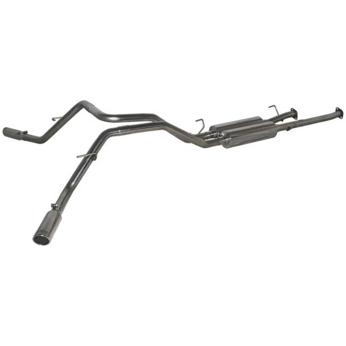 MBRP - MBRP 2009-2010 Toyota Tundra 5.7L EC-Std. & SB/CC-SB Cat Back Dual Split Side - S5316409