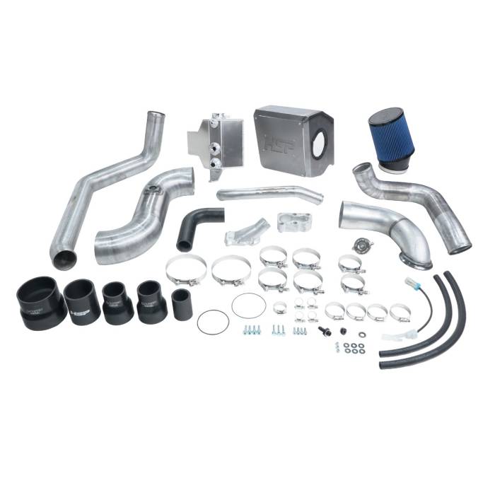 HSP Diesel - HSP Diesel HSP Deluxe No Bridge/ With Cold Side Bundle Kit For 2004.5-2005 Silverado/Sierra 2500/3500-RAW - D-294-HSP-RAW