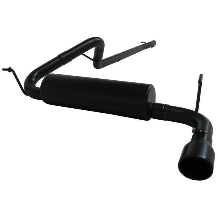 MBRP - MBRP 09-14 Toyota Tacoma 4.0L EC/CC Cat-Back Single Exit AL - Black - S5326BLK