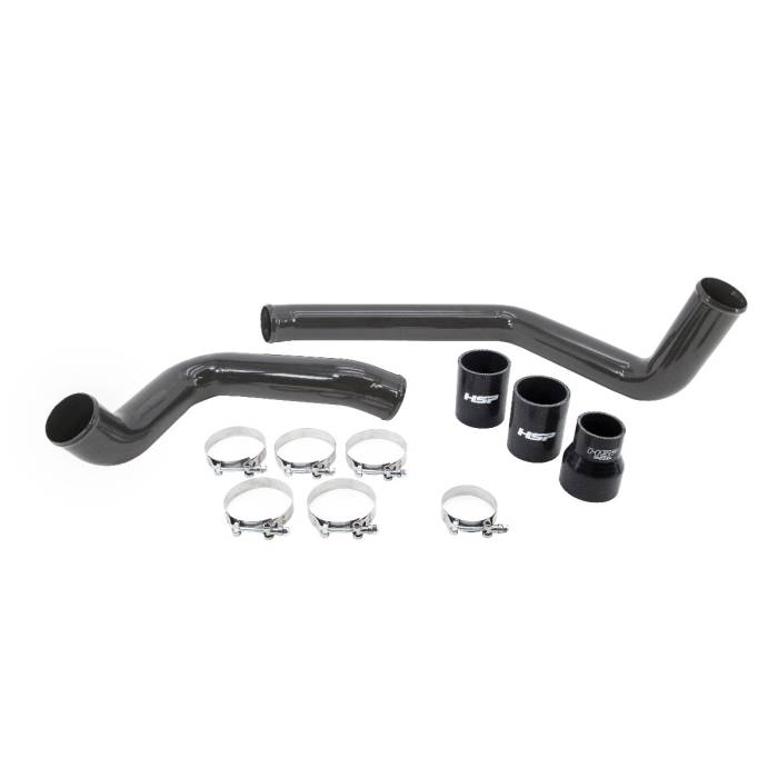 HSP Diesel - HSP Diesel HSP Intercooler Bundle Kit For 2004.5-2005 Silverado/Sierra 2500/3500 Kingsport Grey - D-292-DG