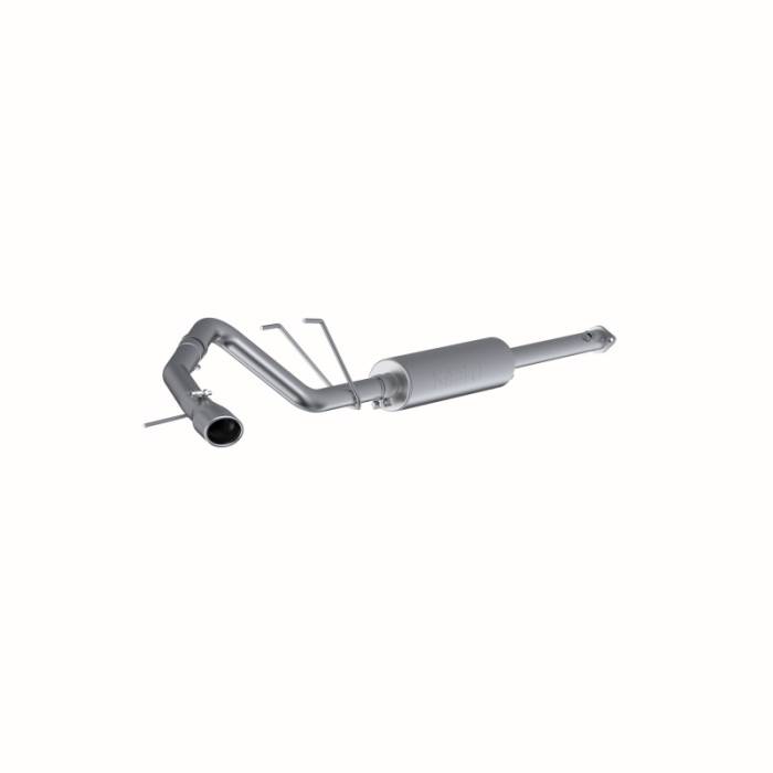 MBRP - MBRP 01-05 Toyota Tacoma 2.7/3.4L (4x4 Only) 2.5in Cat Back Single Side Exit Alum Exhaust System - S5334AL
