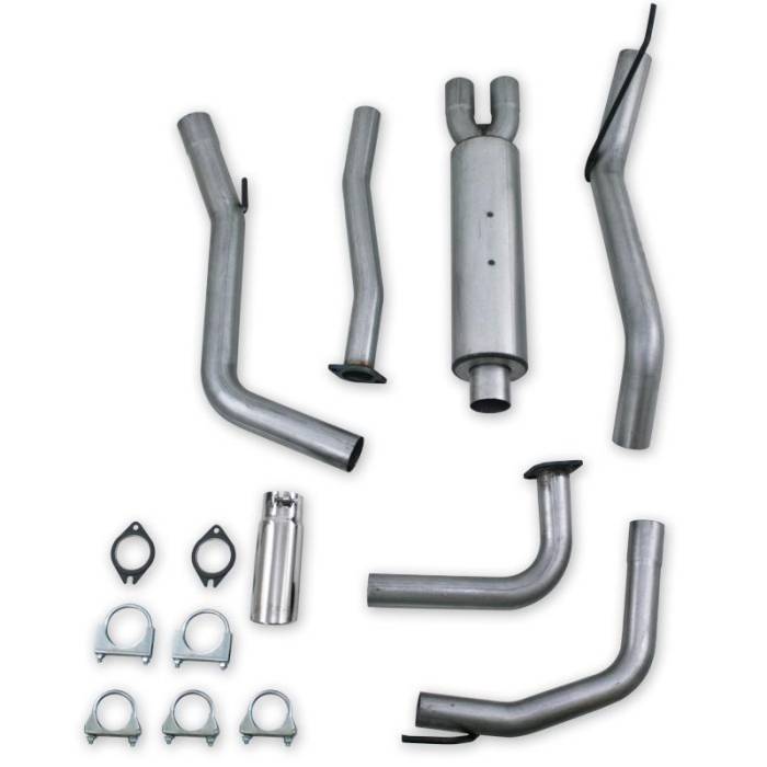 MBRP - MBRP 05-11 Nissan Frontier 4.0L V6 Single Side Aluminum Cat Back Exhaust - S5406AL