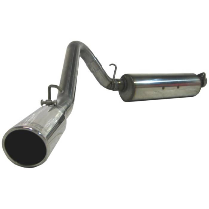 MBRP - MBRP 2000-2006 Jeep Wrangler (JK) Inline-4 2.5L Inline-6 4.0L Cat Back Single Side - S5500409