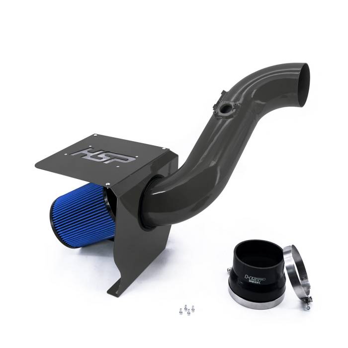 HSP Diesel - HSP Diesel 2013-2016 Silverado/Sierra 2500/3500 Cold Air Intake Kingsport Grey - 502-2-DG
