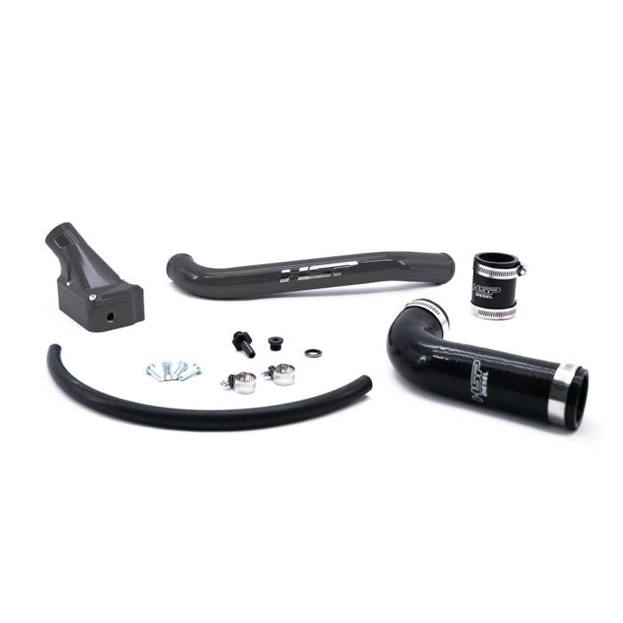 HSP Diesel - HSP Diesel 2001-2005 Silverado/Sierra 2500/3500 Billet Forward Facing Thermostat Housing Kit Kingsport Grey - 040-DG