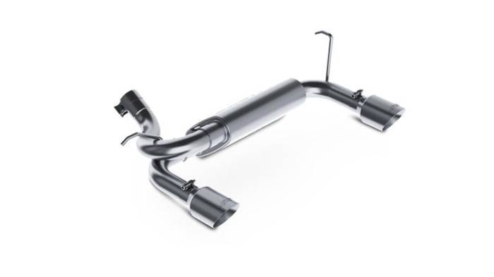MBRP - MBRP 07-14 Jeep Wrangler/Rubicon 3.6L/3.8L V6 Axle-Back Dual Rear Exit Aluminum Performance Exhaust - S5528AL